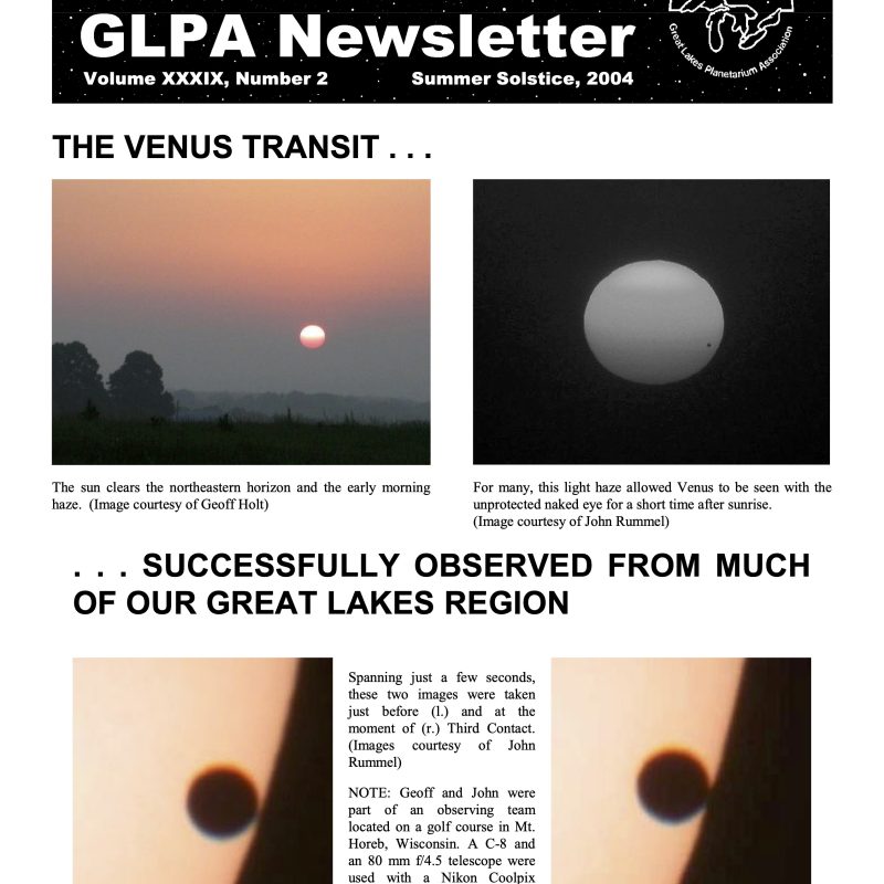 Newsletter cover (2004-2)