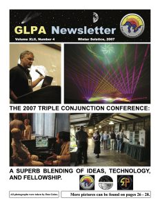 Newsletter cover (2007-4)