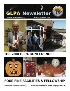 Newsletter cover (2008-4)