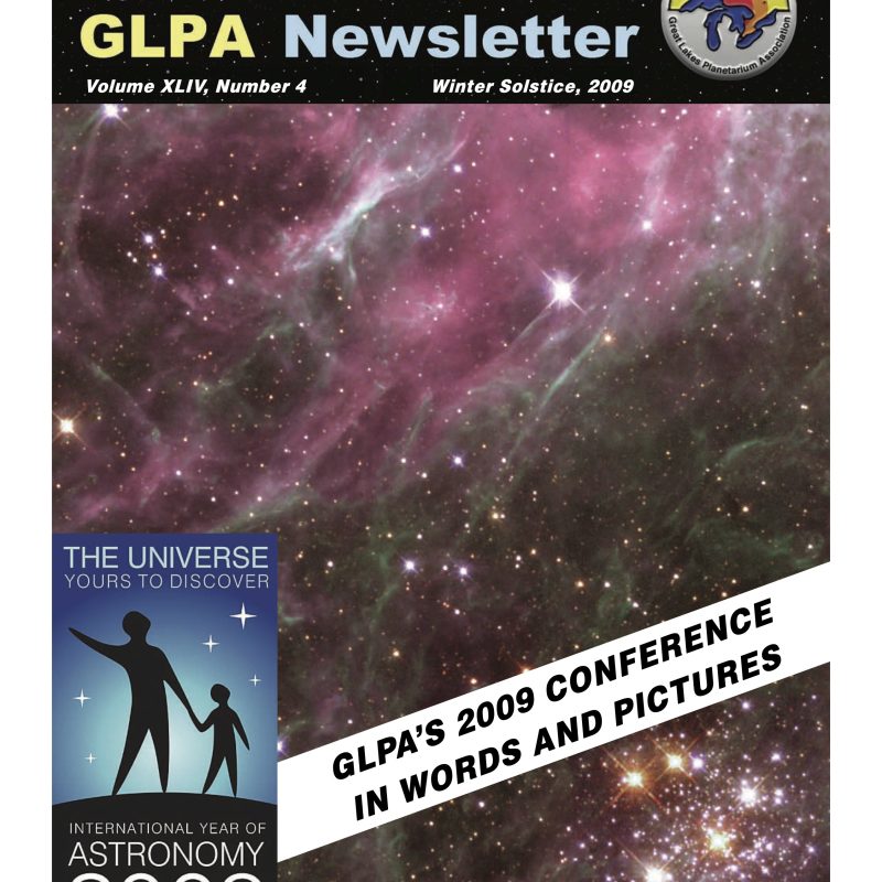 Newsletter cover (2009-4)